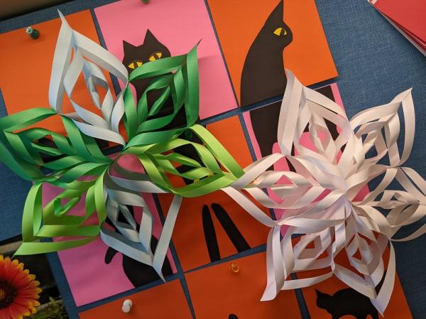 Image for event: Teen/Adult Take Home: Paper Snowflakes