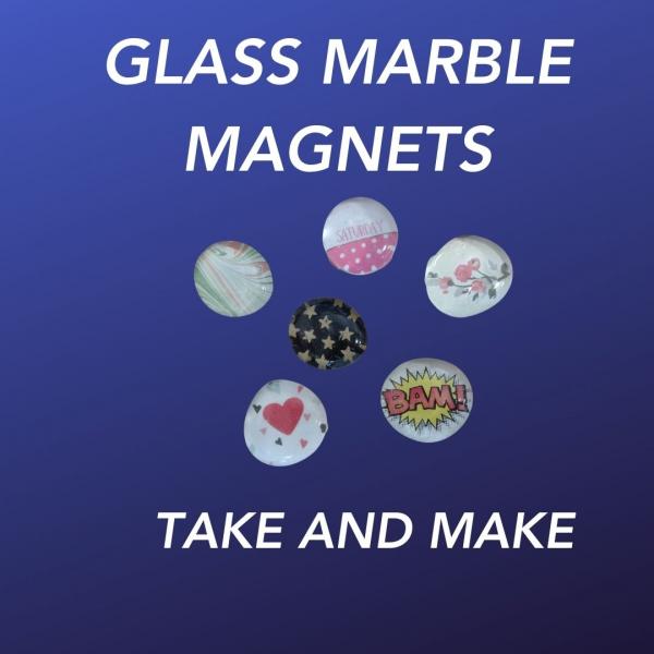 Image for event: Glass Marble Magnets  Session 4