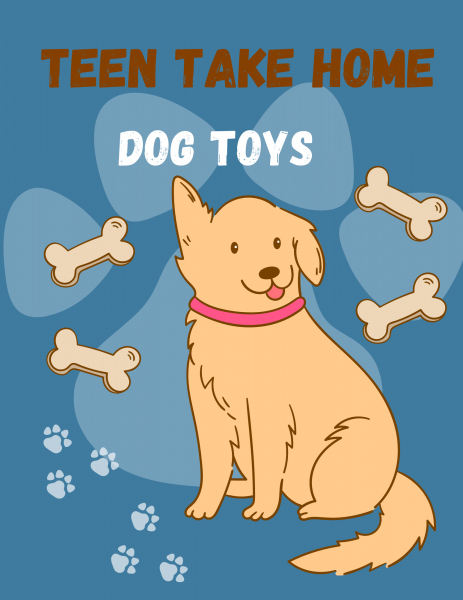 Image for event: Teen Take Home: Dog Toys