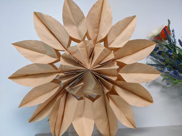 Image for event: Teen/Adult Take Home: Paper Bag Flowers